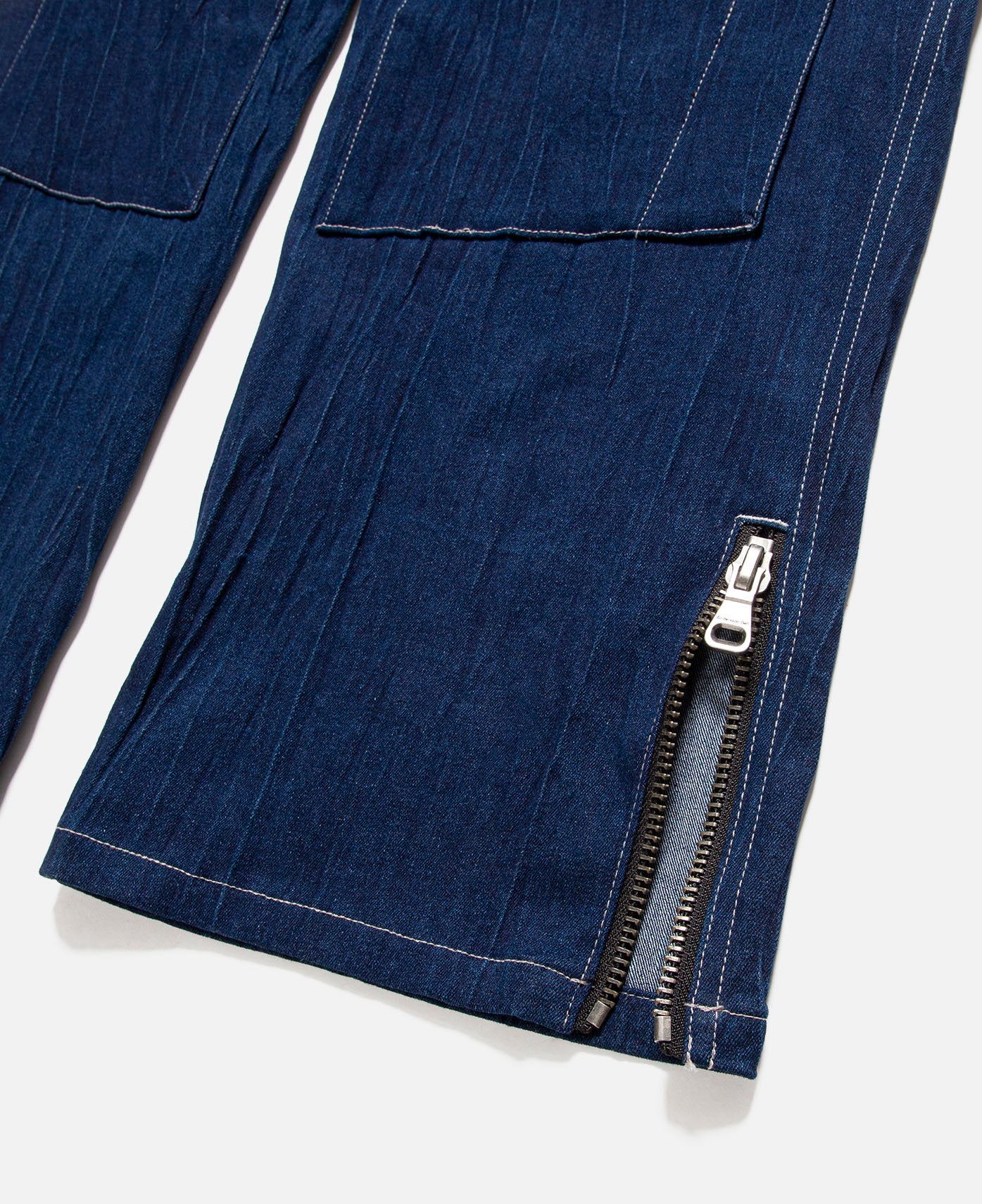 PAULEN Denim Cargo Pants (Navy) - Image 7