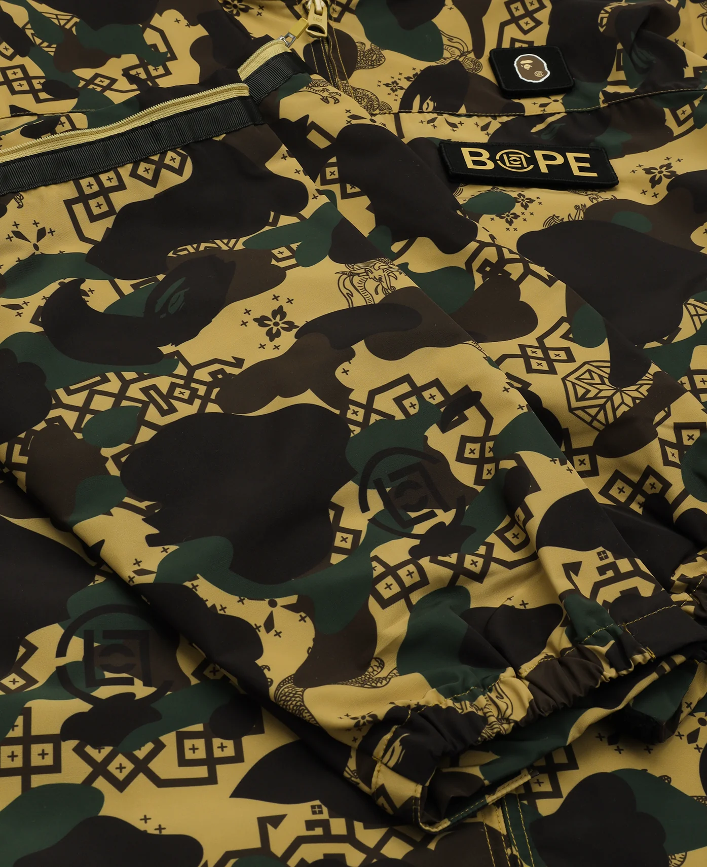 Camo Sleeve Detachable Rain Jacket (Camo) - Image 4