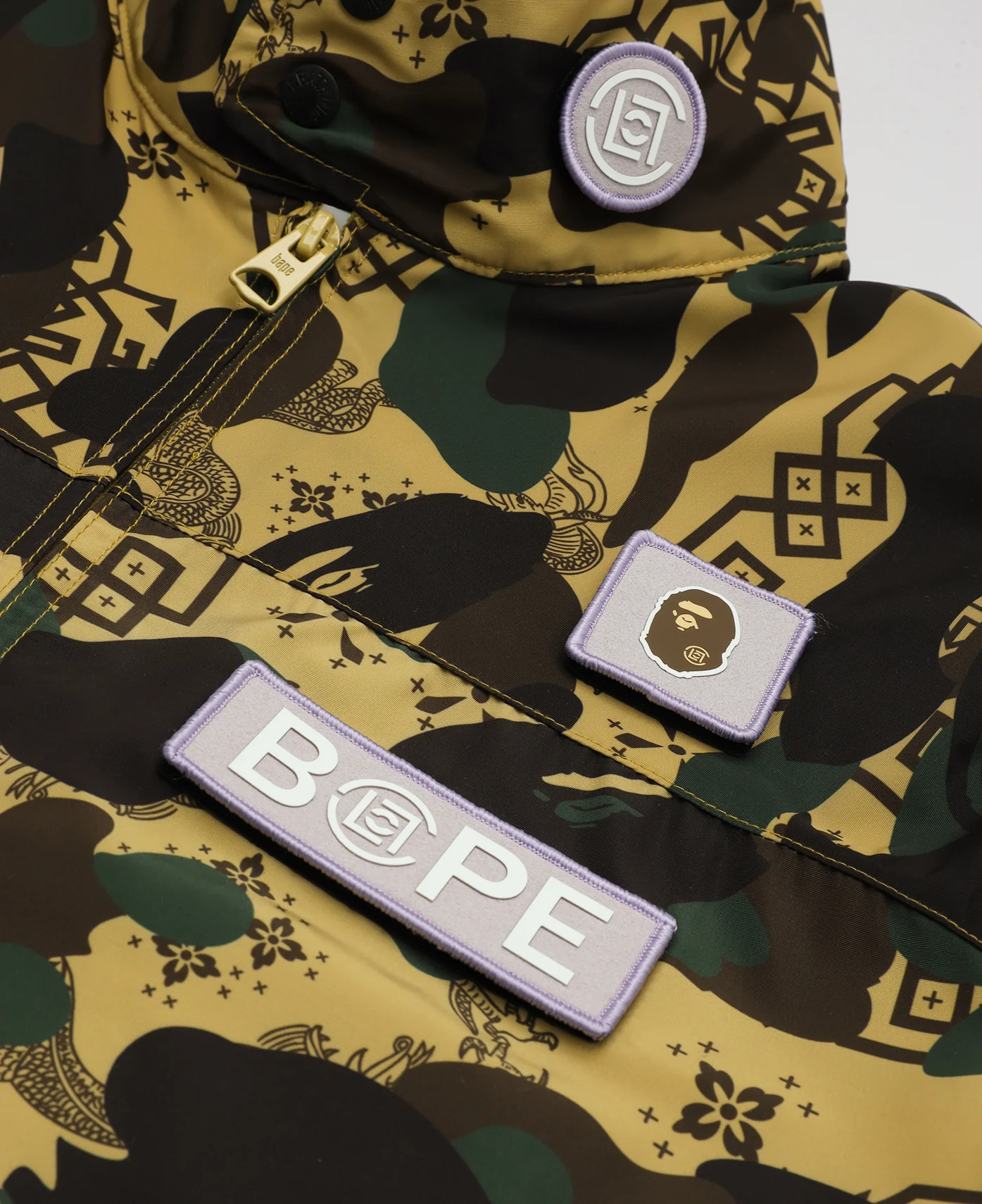 Camo Sleeve Detachable Rain Jacket (Camo) - Image 7