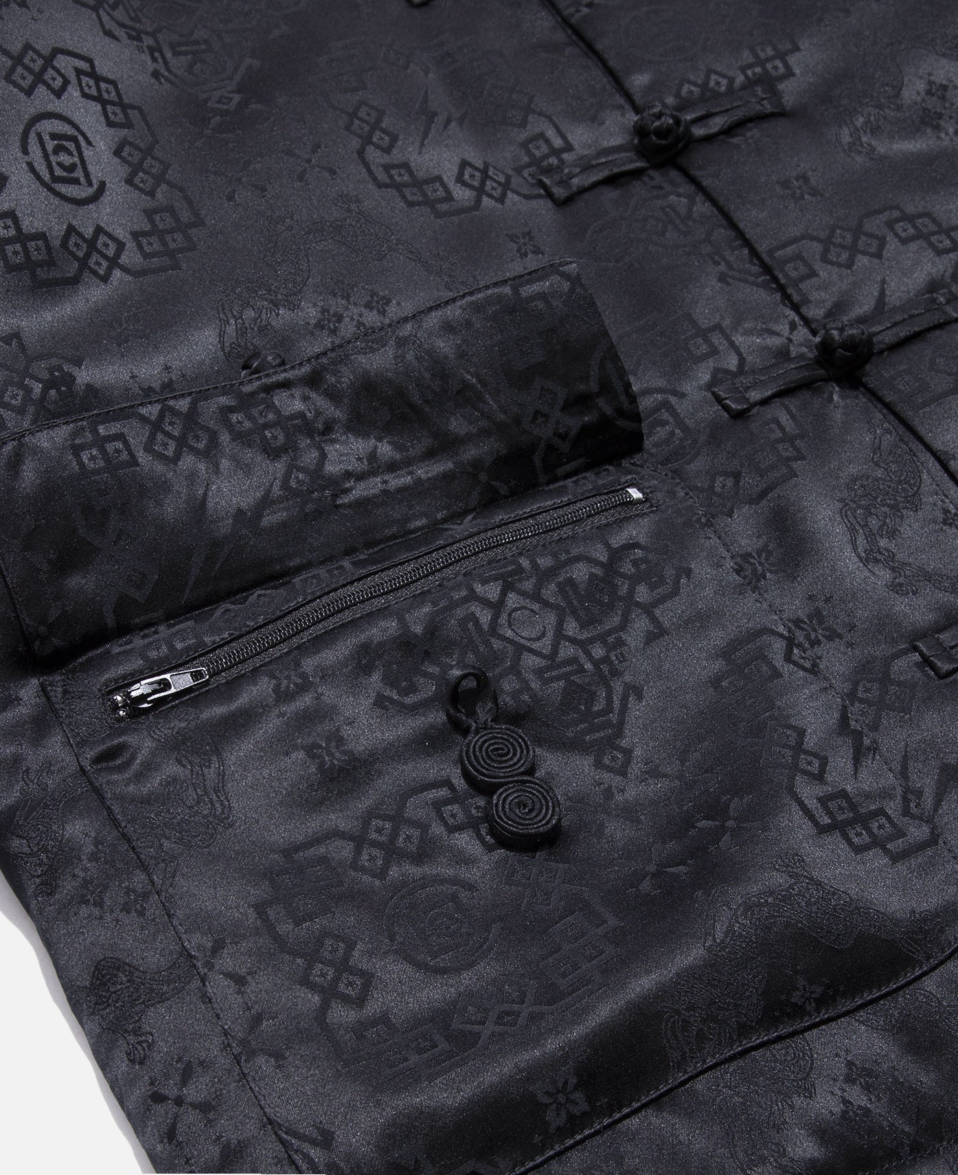 Black Silk Jacket - Image 5