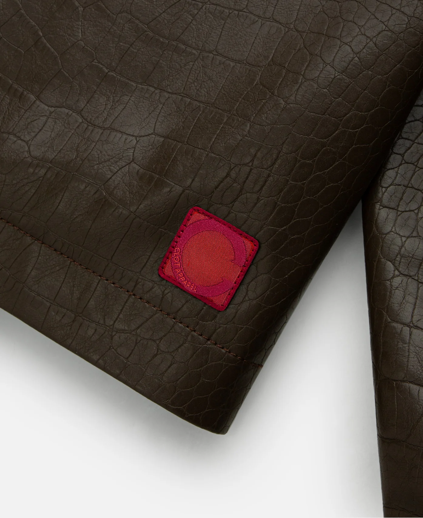 Women's Pu Kimono (Brown) - Image 5