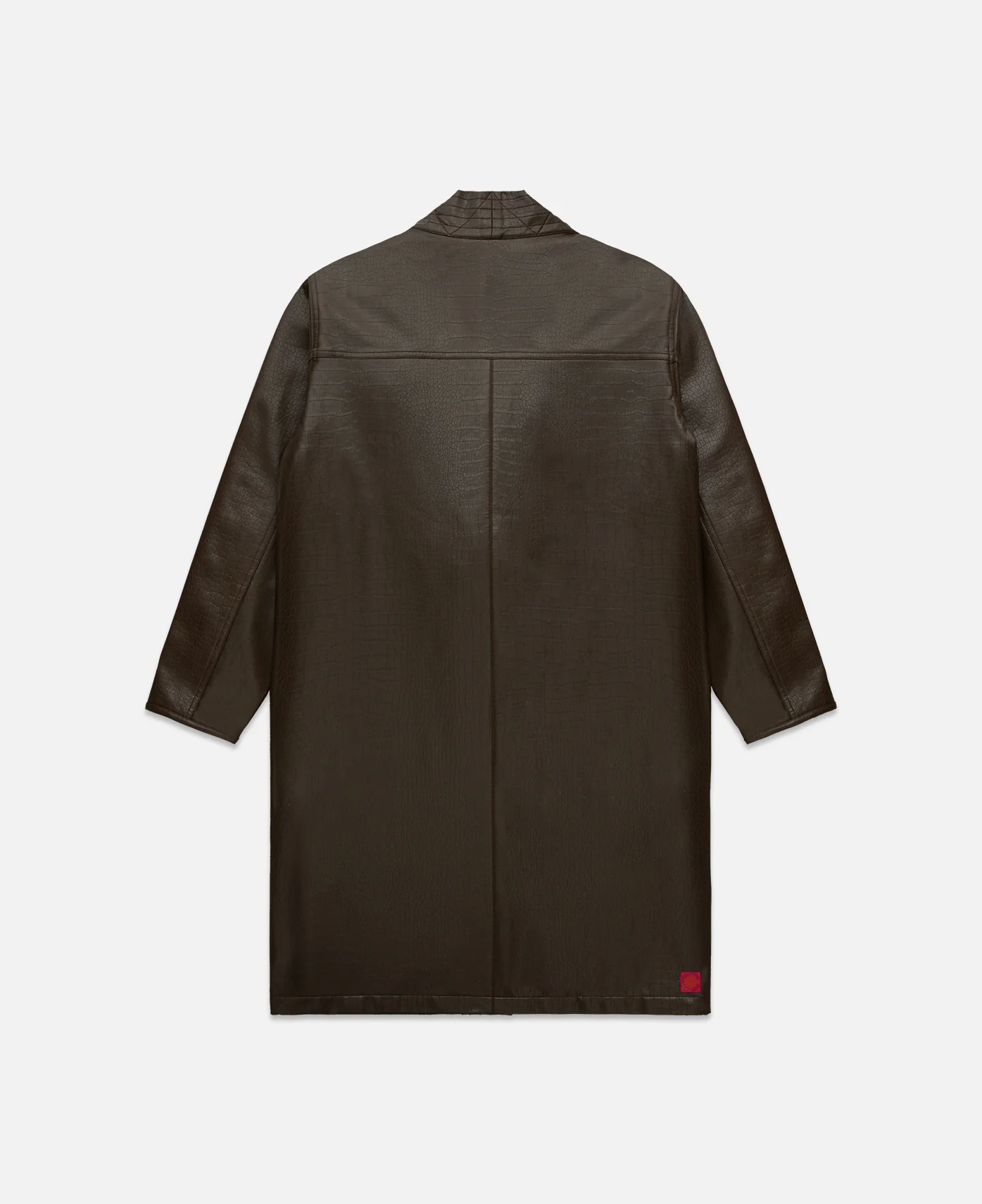 Leather Kimono (Brown) - Image 3