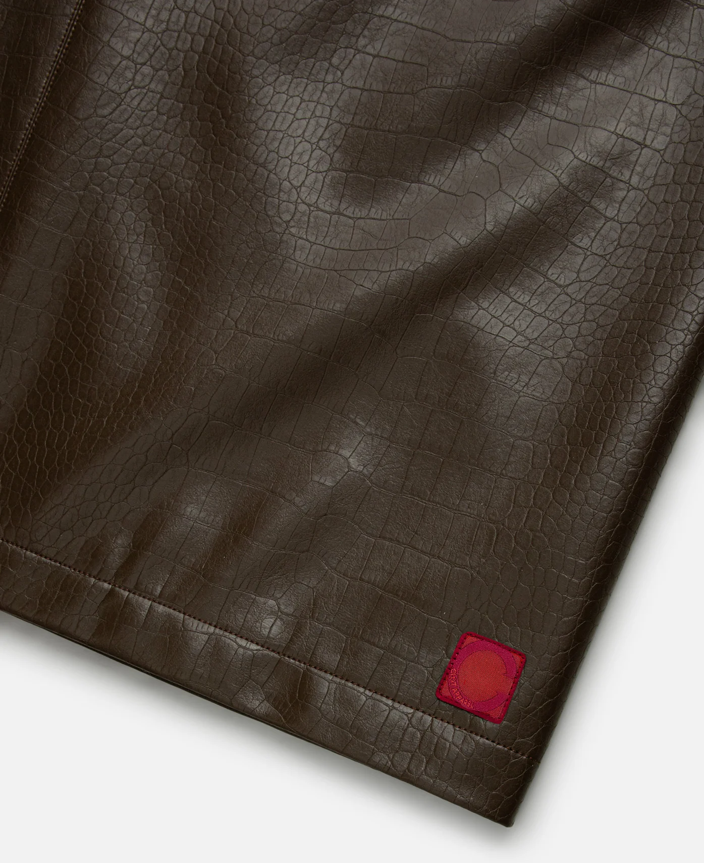 Leather Kimono (Brown) - Image 5
