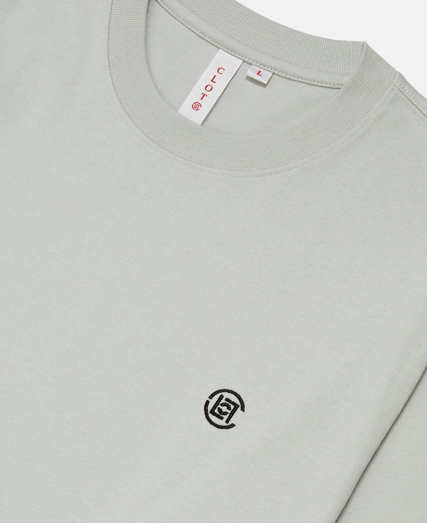 Small Logo L/S T-Shirt (Grey) - Image 3