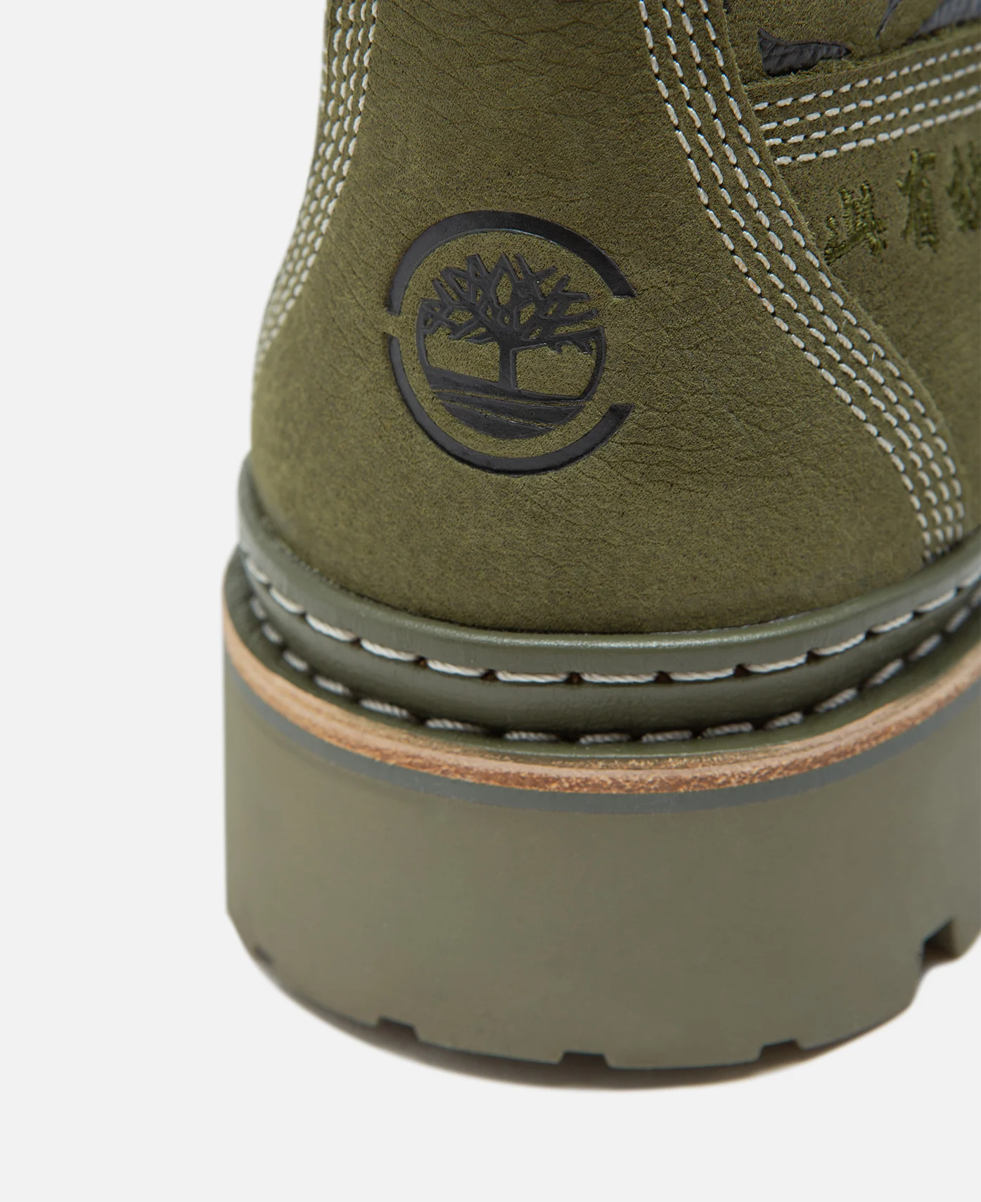 Women's 6-Inch Circular Boot (Olive) - Image 8