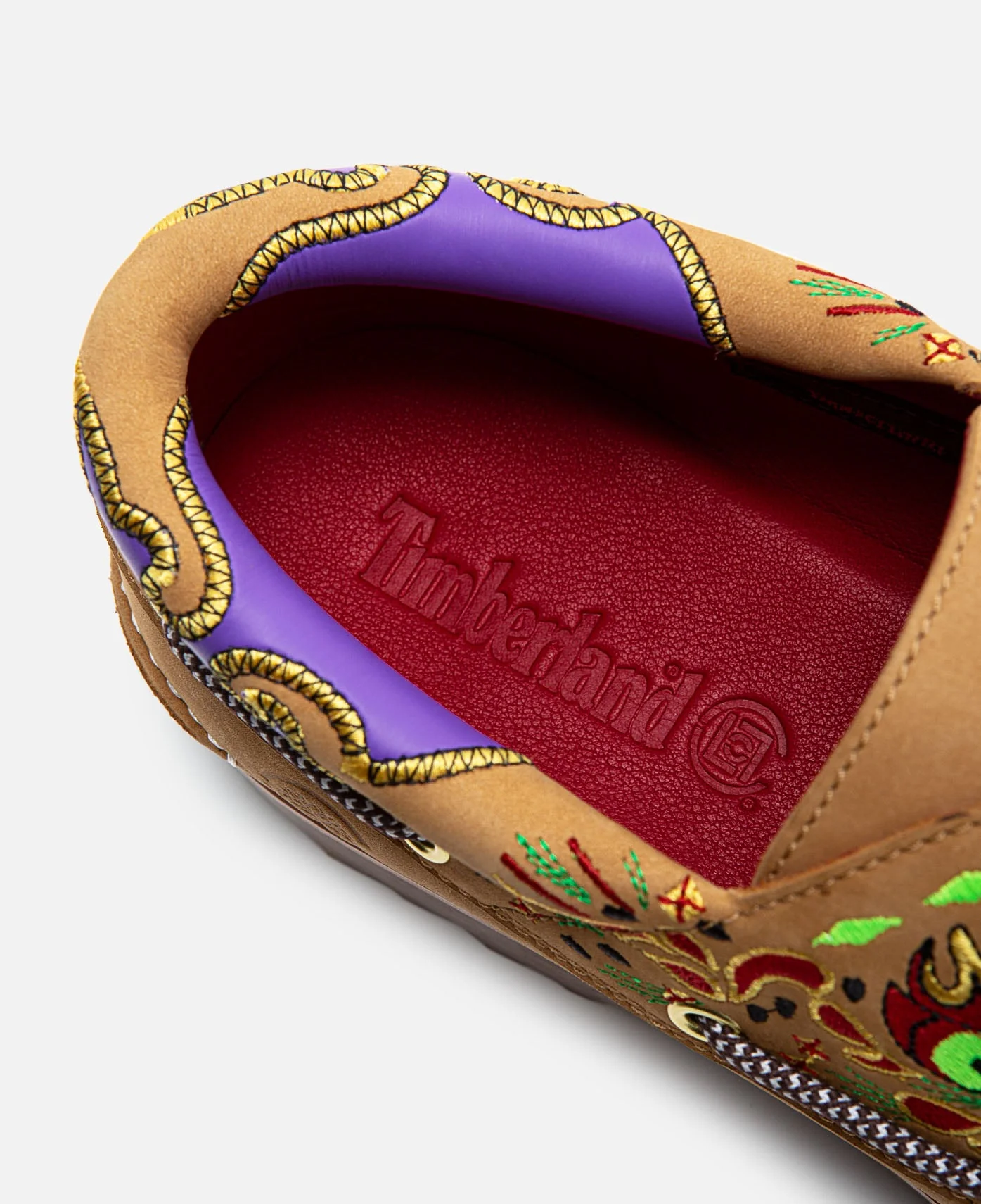 Women's Noreen 3-Eye Lug Handsewn Boat Shoes (Wheat) - Image 8