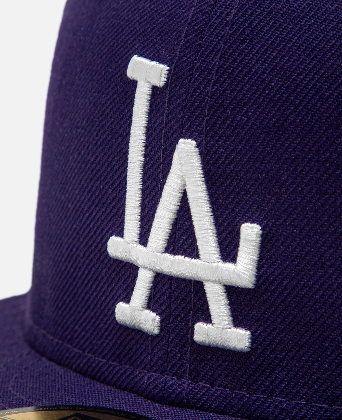Los Angeles Dodgers MLB Royal Purple 59Fifty Cerrada (Purple) - Image 4