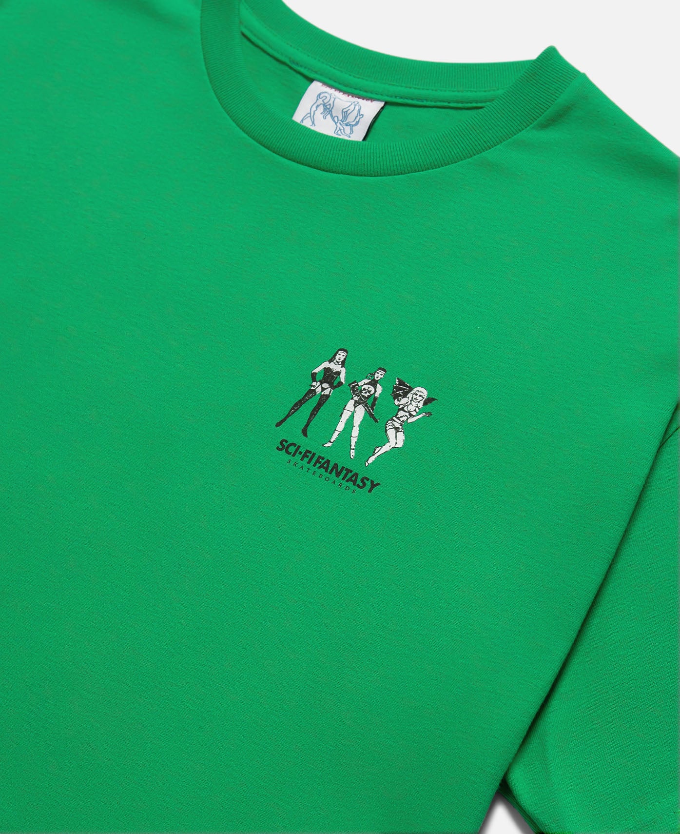 Macho Girls T-Shirt (Green) - Image 5